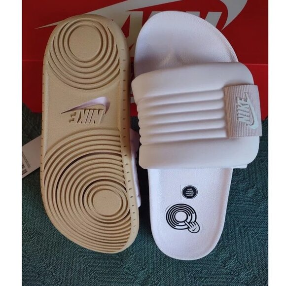 Nike Offcourt Adjust Slide Strap Sport Sandal DV1033 600 Pearl/Rose/Sesame/Sail - Picture 1 of 14
